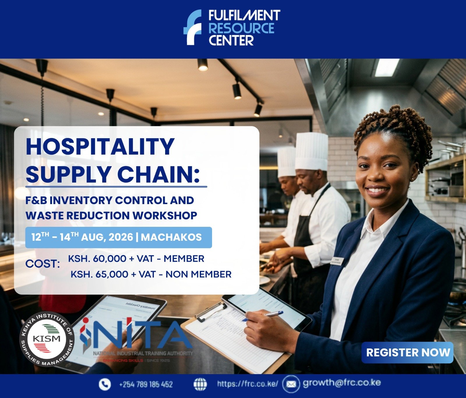 Hospitality Supply Chain: F&B Inventory Control & Waste Reduction Workshop